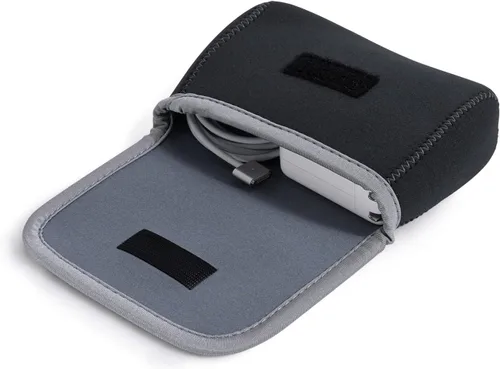 LENTION Funda de almacenamiento mediana Tech para accesorios, laptop, MacBook, adaptador de corriente, mouse inalámbrico, cargadores de iPhone, Gris