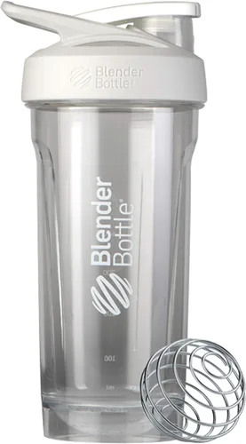 Miniatura 12 de BlenderBottle Strada Tritan - Botella mezcladora con tapa de bloqueo, 28 onzas, negra Negro