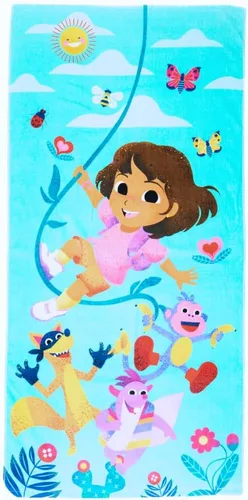 Miniatura 27 de Franco Toalla de playa de algodón súper suave para niños, 58 x 28 pulgadas, Hello Kitty