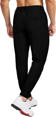 Miniatura 2 de JMIERR Pantalones de golf para hombre Pantalones deportivos elásticos casuales ajustados para senderismo, viajes, trabajo, pantalones de vestir