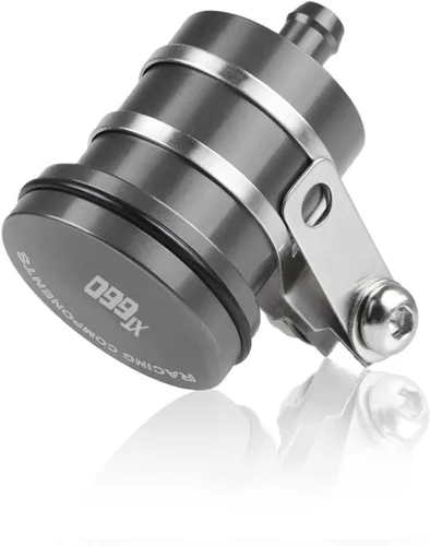 DOLOX Vaso de aceite de depósito de líquido de frenos de motocicleta Tanque de embrague trasero para Yamaha XT660 XT 660 1984 1985 1986 2004-2017