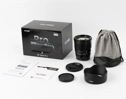 Miniatura 5 de Viltrox Lente de cámara de enfoque automático F1.2 PRO APS-C de 2.953 in para Nikon Z9 Z8 Z7 Z6 Z5 Z50 Z30 ZFC Nikon Z Mount Cámara Lente