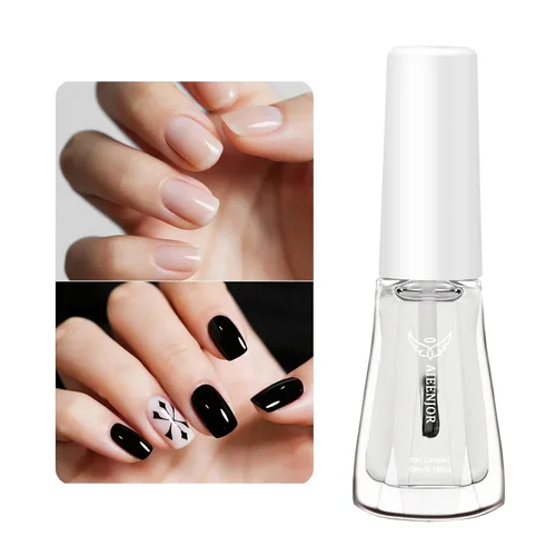 Miniatura 12 de Esmalte de uñas negro, esmalte de uñas de secado rápido, sin rayas, esmalte de uñas de larga duración para uñas de boda de otoño, manicura acogedora