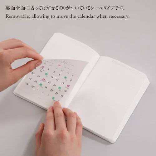Miniatura 4 de Nitoms STALOGY S2400 - Calcomanías adhesivas para calendario de despegar y pegar, S