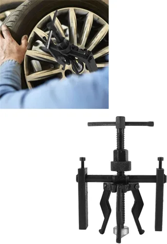 Miniatura 5 de Extractor de rodamientos interiores de 3 mandíbulas, juego de herramientas extractoras de engranajes internos de servicio pesado para quitar