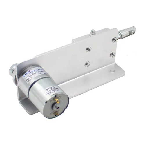 Miniatura 6 de Actuador lineal de ciclo alternativo DIY DC 12V Mini Gear Motor telescópico ajustable con controlador de velocidad carrera 15/20/25/1.181 in