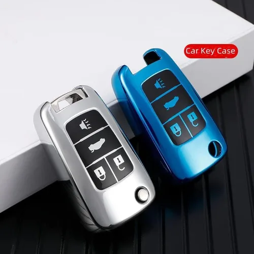 Miniatura 2 de TPU Car Remote Key Case Cover Shell Fob, for Buick for Chevrolet Cruze Aveo Trax for Opel Astra Corsa Meriva Zafira Antara J