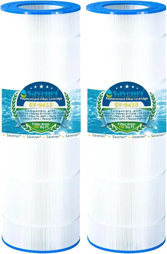 Cartucho de filtro de piscina compatible con CC150, Clean & Clear CCRP150, 59054300, 160317, 160355, 160352, R173216, Posi-Clear PXCRP 150, PAP150,