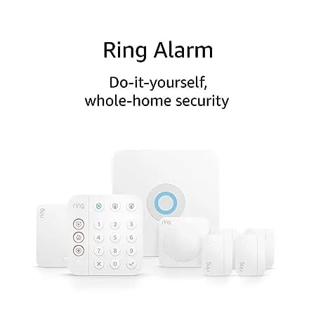 Miniatura 2 de Kit de Alarma Ring de 8 piezas (último modelo): sistema de seguridad para tu casa/negocio con monitoreo profesional 24/7 opcional