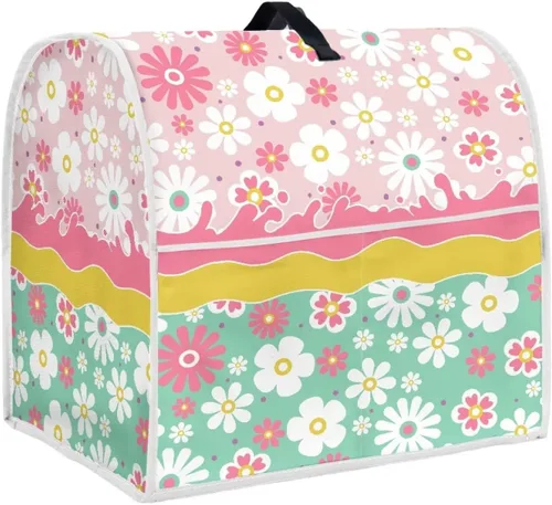 Miniatura 11 de Dreaweet Fall Pumpkin Print Kitchen Mixer Covers for Stand Mixer 4.5-5 qt, Kitchen Aid Accessories and Attachments, Washable