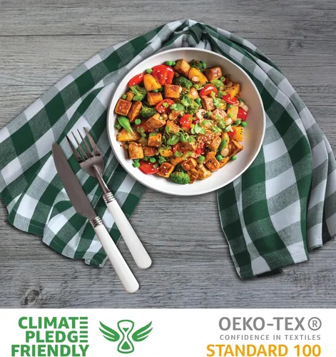 Miniatura 96 de Urban Villa Toallas de cocina 100% algodón para cocina (juego de 6) 20"x30" toallas de cocina altamente absorbentes, juego de ropa de cocina