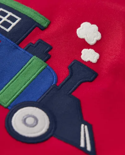 Miniatura 8 de Gymboree Conjunto de pijama unisex de algodón de Navidad de 2 piezas, niño grande, niño pequeño, gimnasio para bebé