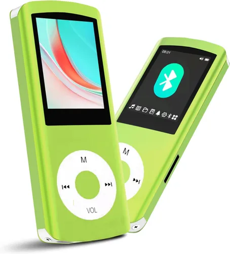 Miniatura 7 de Reproductor de MP3 de 64GB, Reproductor de Música MP3 Hotechs con Pantalla LCD Digital Clásica Delgada de 1.82'', Mini Puerto USB con Radio FM