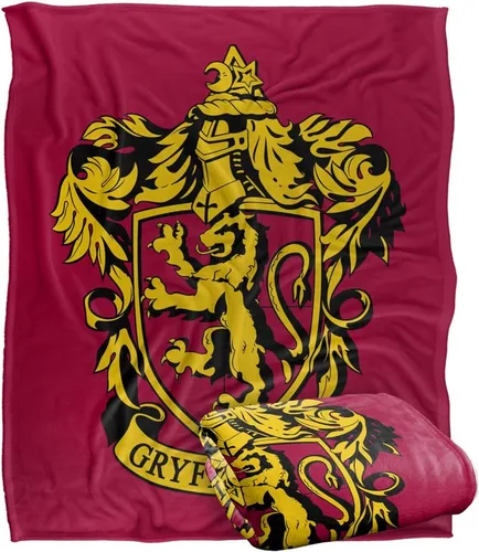 Miniatura 15 de Harry Potter Gryffindor Crest - Manta de tacto sedoso súper suave, 36 x 58 pulgadas
