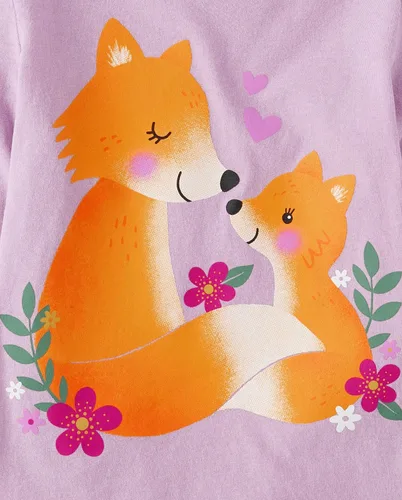 Miniatura 8 de The Children's Place Paquete de 3 camisetas gráficas de manga corta para bebé niña pequeña
