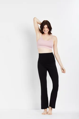 Miniatura 4 de Maternidad Plus tamaño Secret Fit vientre Boot Cut Maternidad Pantalones de yoga