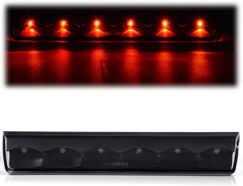 Miniatura 8 de ALLGOOD Tercera luz de freno compatible con Ford F150 2004-2008 3ª lámpara de freno montaje alto centro techo trasero tercera carga/luz