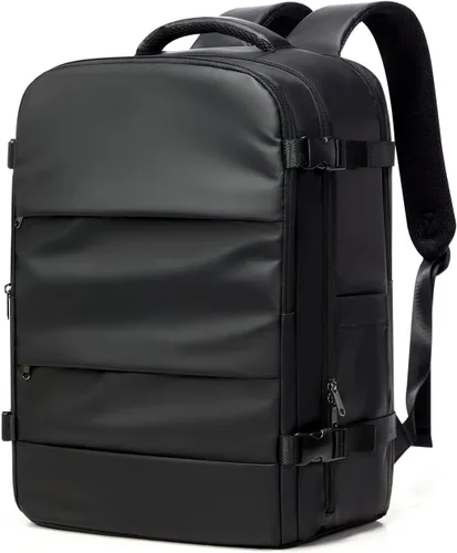 Miniatura 33 de coofay Mochila de viaje grande para mujer, aprobada para aviones, bolsa de mano, impermeable, para deportes, equipaje, informal, pequeña mochila