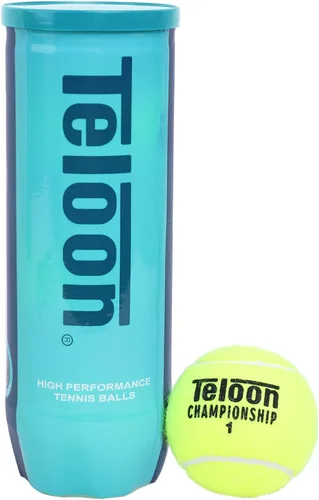 Miniatura 15 de Teloon Pelotas de Tenis para Campeonato - Extra Resistente - Pelotas de Tenis Presurizadas de Fieltro de Resistencia Regular