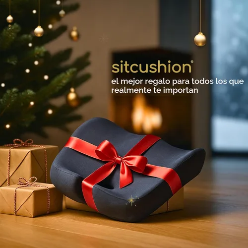 Miniatura 7 de Cojín extra grande para silla de oficina para aliviar el dolor de ciática, cojín de asiento de espuma viscoelástica para asiento de automóvil, Gris