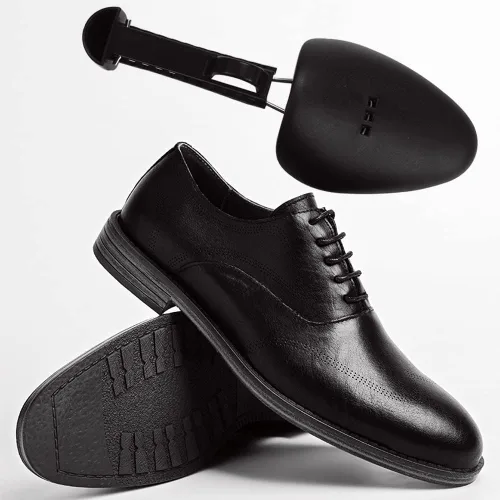 Miniatura 4 de YY YEARCHY Árbol de zapatos para hombre, soporte para estirador de zapatos, soporte de forma para botas de hombre, ajustable, de plástico ligero