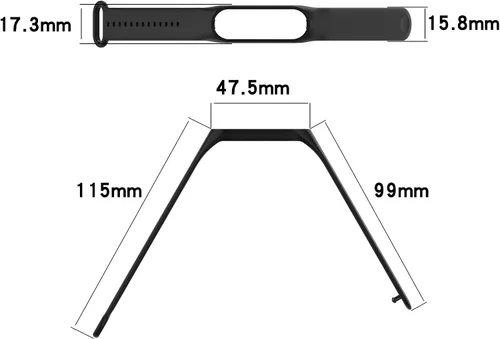 Miniatura 3 de LeongLzt Correa de repuesto para Xiaomi Mi Band 7/6/5 Mi Band 7, correas para Xiaomi 7/6/5 Band para mujeres y hombres