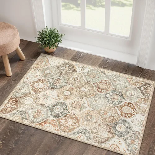 Miniatura 40 de Lahome - Alfombra de marroquí tejida, alfombra para cocina, pasillo, antideslizante, pasillo para entrada, pasillo de lavadero, dormitorio, 274 x