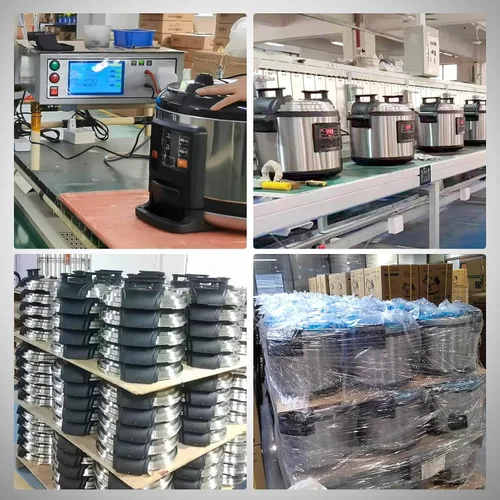 Miniatura 7 de Kolice Olla a presión comercial de 220 voltios y 33 L, olla a presión de 220 voltios con olla interior antiadherente, 33L (35 cuartos de galón)