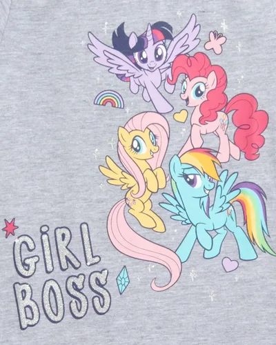 Miniatura 6 de My Little Pony Paquete de 3 camisetas de manga corta