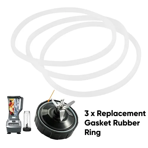 Miniatura 3 de GOTOTOP Anillo de sello de goma, 3/6 juntas de repuesto, modelo mágico de 250 W, blanco, 9