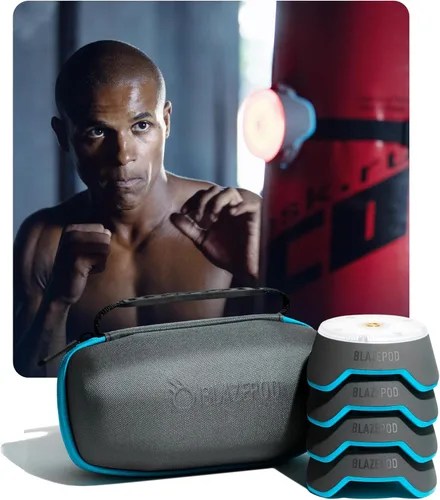 BlazePod Reaction Training Platform for Boxing & All Combat Sports. Attack, Defend and Navigate The Ring, Mat and Octagon Better Than Ever to Win