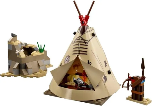 Miniatura 5 de LEGO El Campamento Comanche del Llanero Solitario (79107)