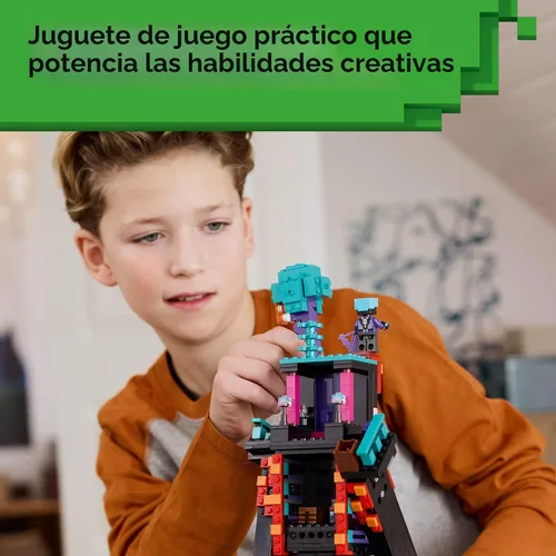 Miniatura 4 de LEGO Minecraft The Enderman Tower - Juguete de construcción para niños y niñas - Set de construcción de videojuegos para niños, edades 9+ - 2