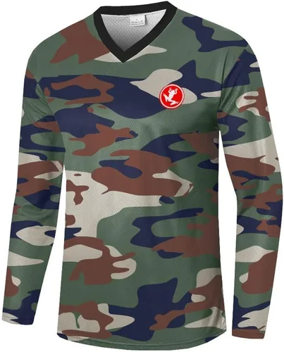 Miniatura 46 de UGLY FROG Powersports-Jerseys Camisa de descenso para hombre, ropa de verano, gran