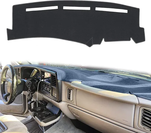 Miniatura 9 de Alfombrilla para salpicadero para Chevrolet Silverado 1500 2500 3500 1999-2006 Avalanche Chevy Tahoe Suburban GMC Sierra Yukon