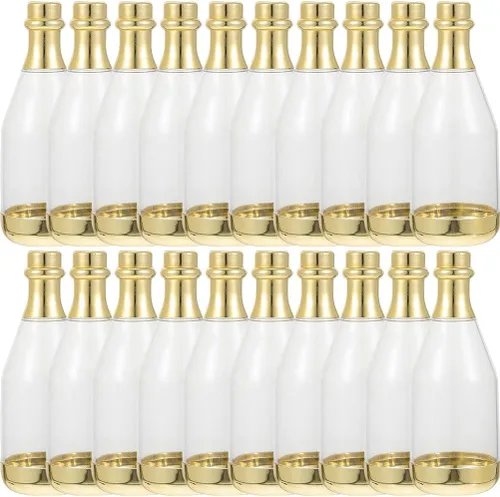 Miniatura 9 de Gadpiparty 40 cajas de dulces para botellas pequeñas, recuerdo de fiesta, contenedor para botellas, recipientes de chocolate para bodas, regalos