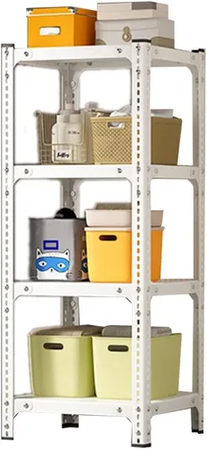 Miniatura 10 de Shelves Heavy Duty Garage Storage Shelving Heavy Duty Storage Shelves Hold 5000LBS 4-Tier Adjustable Metal Shelving Unit Basement Storage Rack