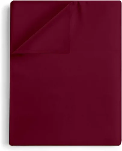 Miniatura 4 de TBM 1PC Solid Flat Sheet Smooth Touch Hotel Quality 100% Egyptian Cotton Perfectly Fit for Oversize and Extra Height Bed Solid 600 Thread Count