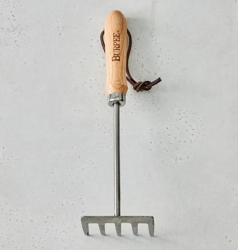 Miniatura 12 de Burpee - Pala de acero inoxidable resistente, herramienta para jardinería Nuez
