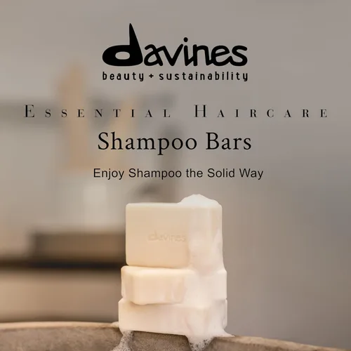 Miniatura 2 de Davines Shampoo Bar, Practical Compact Solid Texture Turns into Rich Creamy Foam, Travel