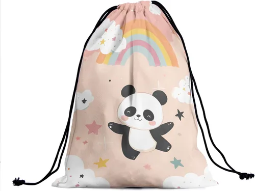Miniatura 23 de Bolsa de agarre de gimnasia de piel de animal, bolsa de gimnasia con cordón ajustable, bolsa de cuerda para fauna silvestre, Mariposas Galaxy