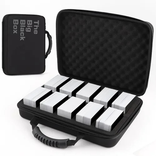 1200-2200 Card Game Case for Cards Against Humanity Game,Collectible Trading Card Storage Holder Compatible for Pokemon Cards, Sports Card and