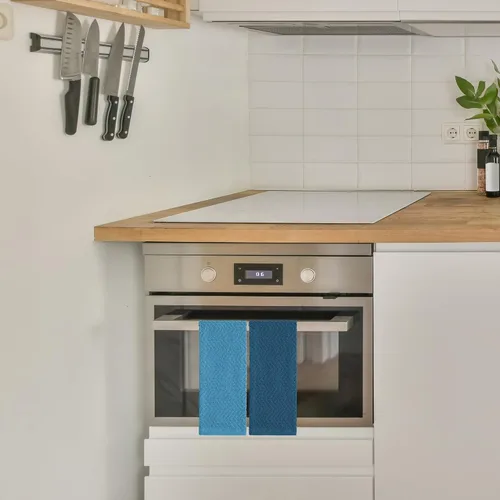 Miniatura 3 de DecorRack Paquete de 4 toallas de cocina, 100% algodón, 15 x 25 pulgadas, absorbentes para secar platos, toallas de mano, paños de limpieza