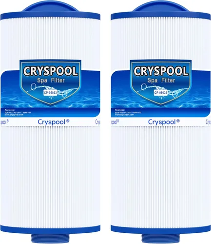 Cryspool® 05033 Filtro compatible con filtro Tuff Spa, Del Sol Spas, Sundance Spas 6540-723, 5CH-402, FC-2811, South Pacific Spas, cartucho de