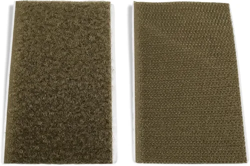 Miniatura 7 de Cinta de gancho y bucle de 4 pulgadas de ancho, verde follaje, para coser, no adhesiva, de 1 yarda de largo, cinta de gancho y bucle de nylon verde