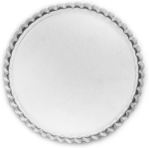 Miniatura 2 de Fox Run Sartén redonda para tarta/quiche con fondo extraíble, acero estañado, 8 pulgadas