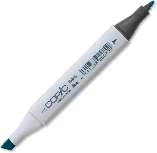 Miniatura 16 de Copic Marcador de alcohol clásico, de doble punta, BG13-Copic, verde menta