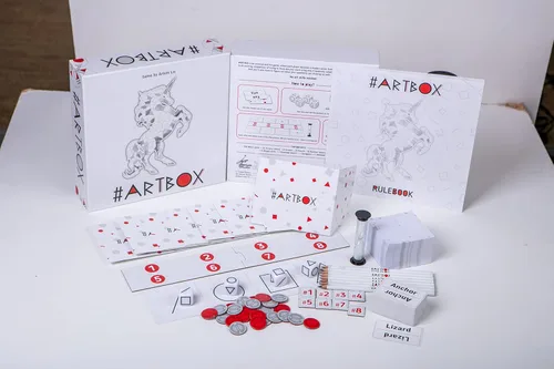 Miniatura 2 de Juego de mesa Artbox Juego de fiesta en tiempo real Edades 8 en adelante 3 a 8 jugadores Tiempo promedio de juego de 30 a 40 minutos Hecho