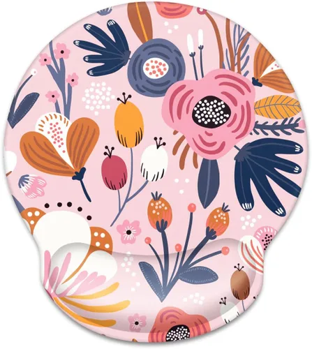 Miniatura 15 de Alfombrilla de mouse con soporte de muñeca, alfombrilla de mouse para hombre, base de goma antideslizante, alfombrilla de mouse para escritorio