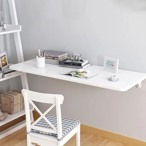 Mesa plegable montada en la pared, mesa de hojas caídas, mesa plegable para lavandería, banco de trabajo plegable para pared, escritorio de pared